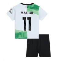 Liverpool Mohamed Salah #11 Fußballbekleidung Auswärtstrikot Kinder 2023-24 Kurzarm (+ kurze hosen)